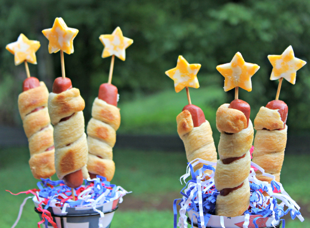 4th of July hot dogs