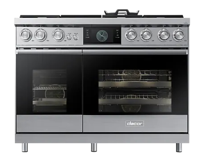 Product image of a Dacor Contemporary Range with steam oven