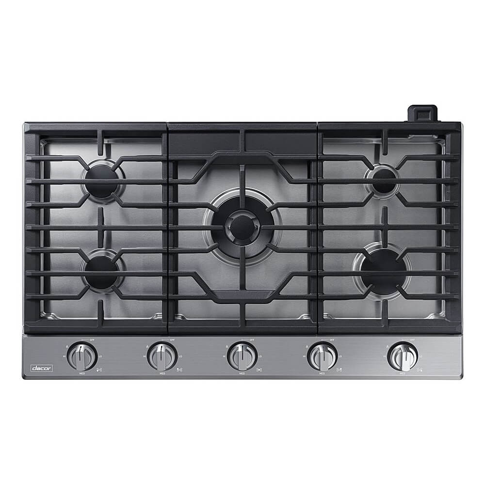 Product image of a gas-powered Dacor cooktop